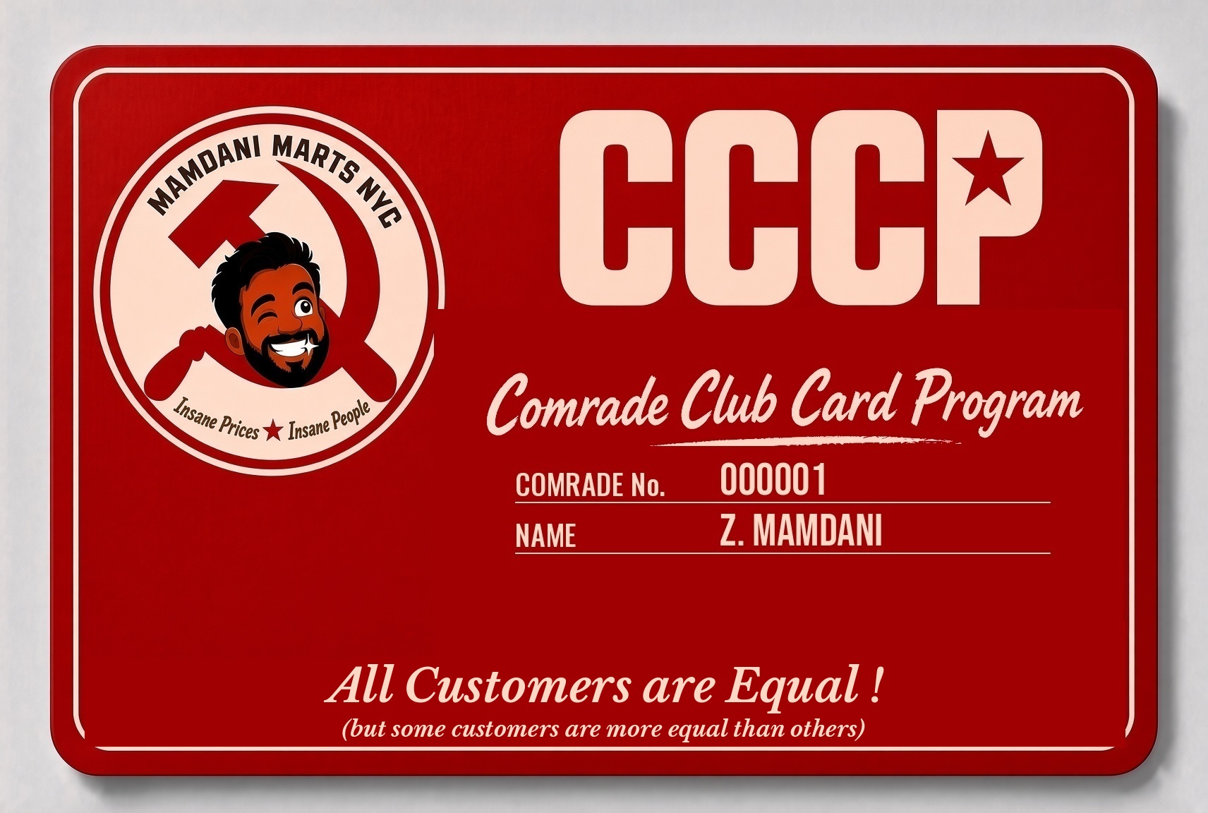 CCCP card